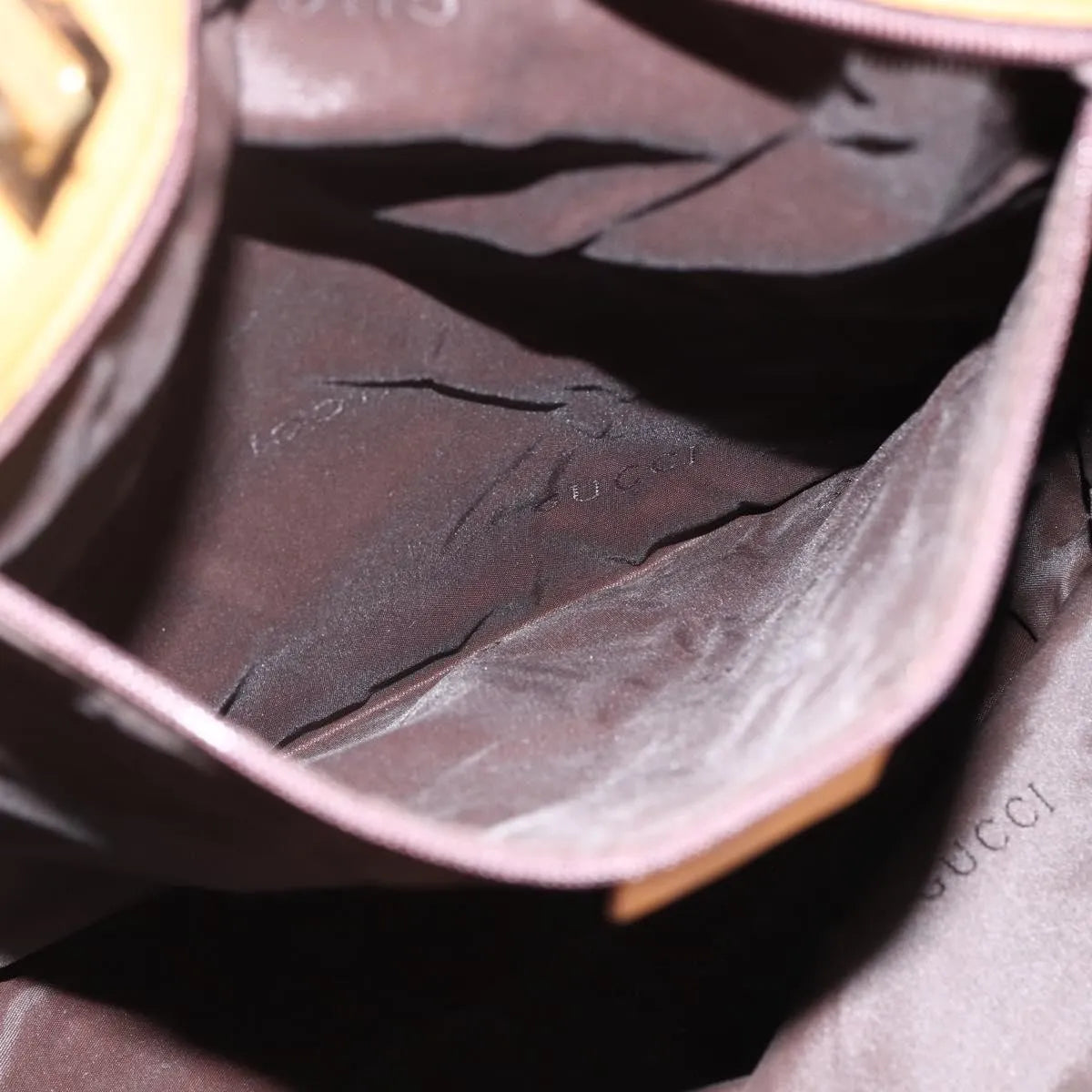 Gucci Vintage Bucket Shopping Tote Gg Canvas Beige Canvas Tote Bag Bag (Pre-Owned)