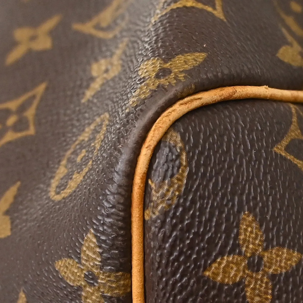 Louis Vuitton Keepall Bandouliere Monogram Canvas Brown Canvas Travel Bag Bag (Pre-Owned)