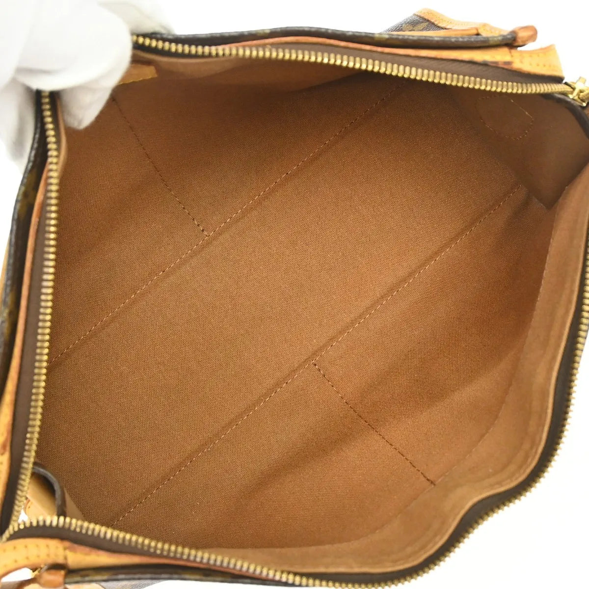 Louis Vuitton Popincourt Monogram Canvas Brown Canvas Shoulder Bag Bag (Pre-Owned)