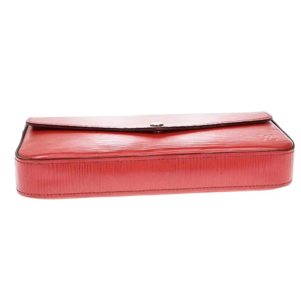 Louis Vuitton Felicie Chain Epi Leather Red Leather Clutche & Pouche Bag (Pre-Owned)