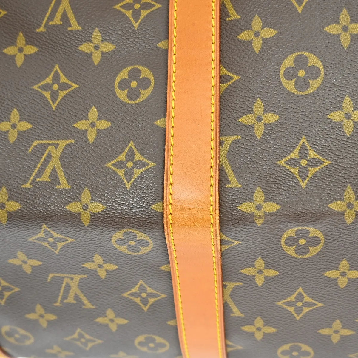 Louis Vuitton Keepall Monogram Canvas Brown Canvas Travel Bag Bag (Pre-Owned)