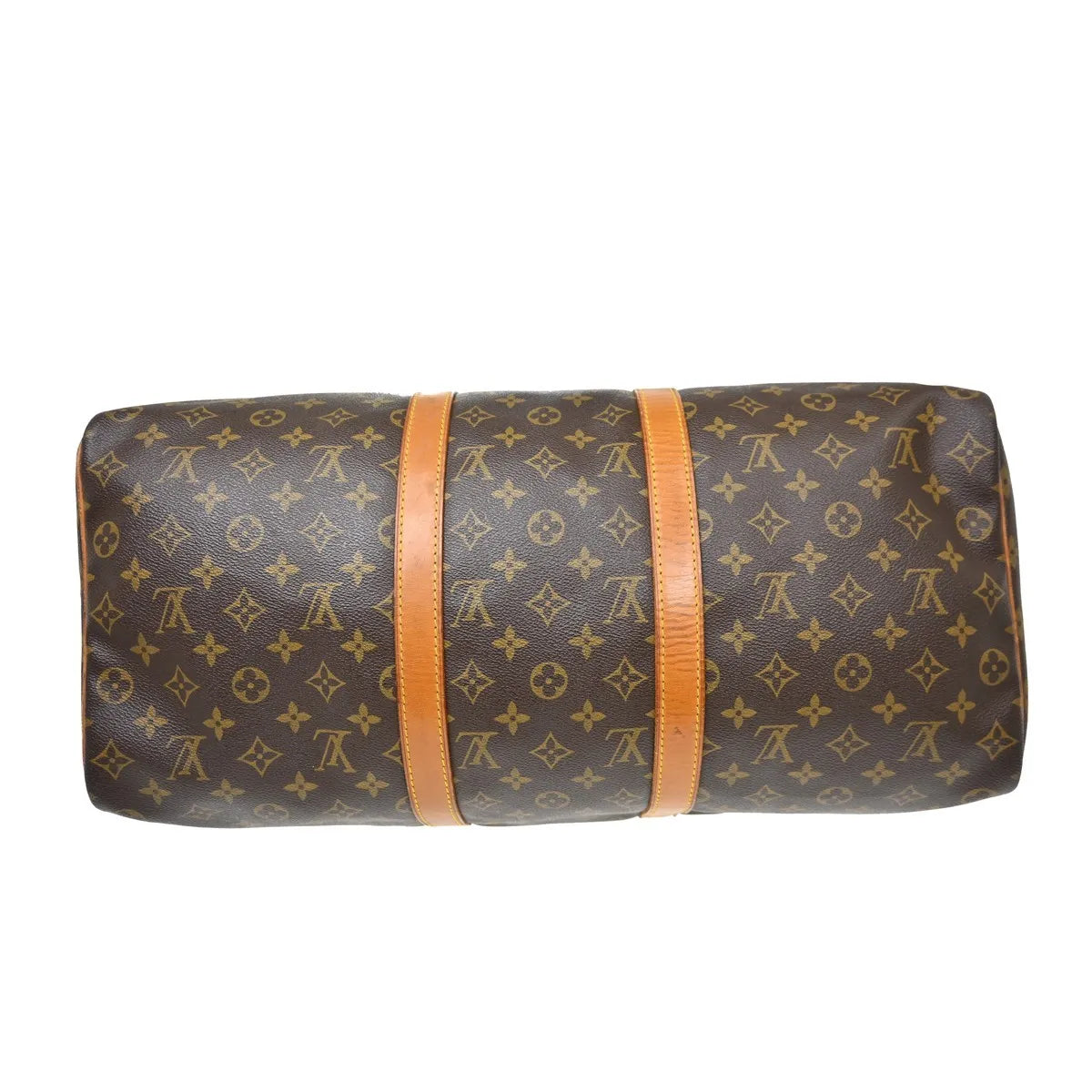 Louis Vuitton Keepall Monogram Canvas Brown Canvas Travel Bag Bag (Pre-Owned)