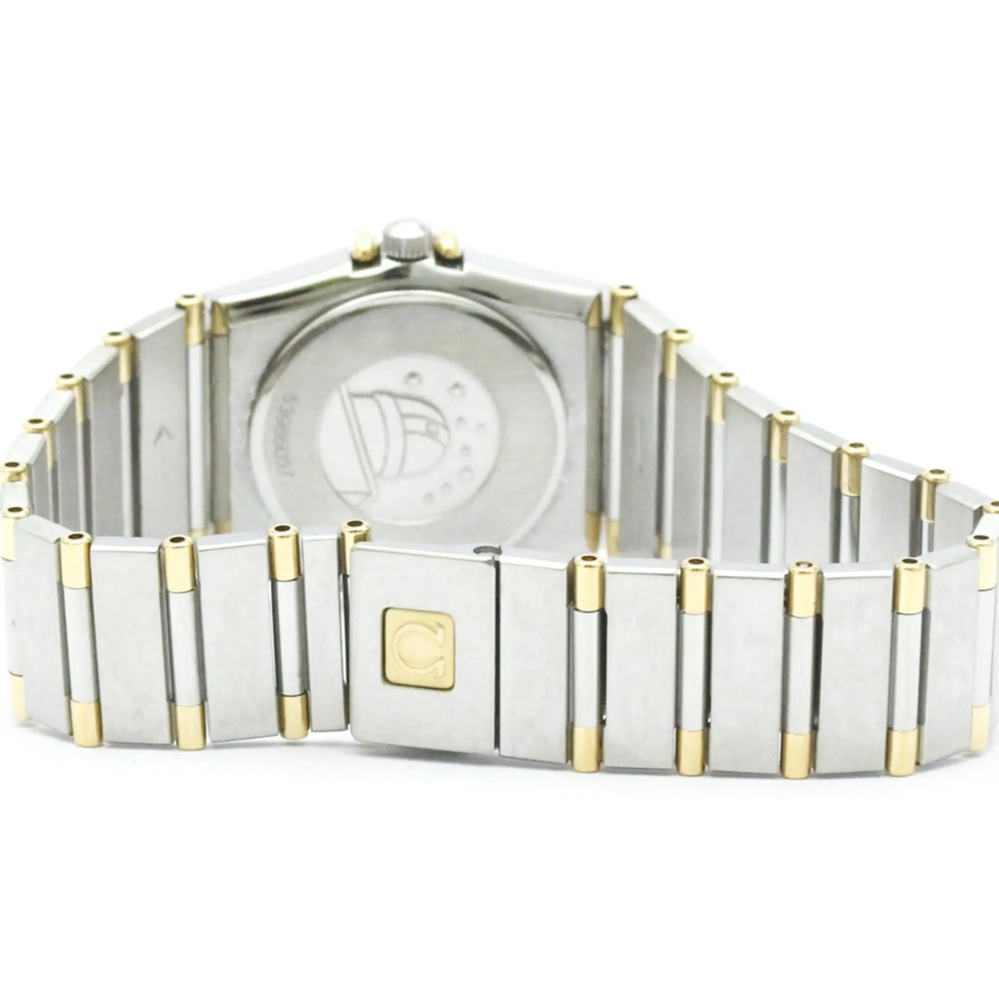 Omega Constellation Quartz Stainless Steel And Yellow Gold Watch (Pre-Owned)