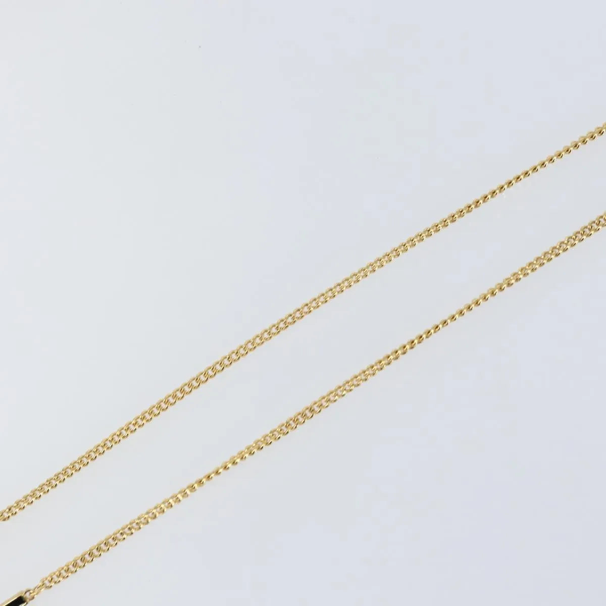 Givenchy Logo G Metal Gold Metal Necklace Jewelry (Pre-Owned)