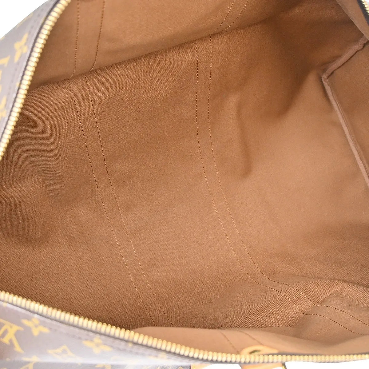 Louis Vuitton Keepall Monogram Canvas Brown Canvas Travel Bag Bag (Pre-Owned)