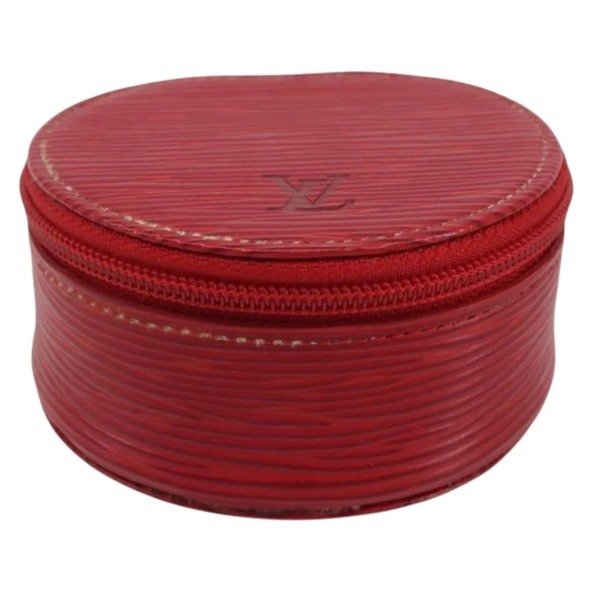 Louis Vuitton Ecrin Bijoux Epi Leather Red Leather Jewelry Set Jewelry (Pre-Owned)