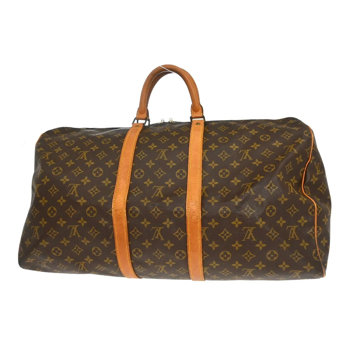Louis Vuitton Keepall Monogram Canvas Brown Canvas Travel Bag Bag (Pre-Owned)