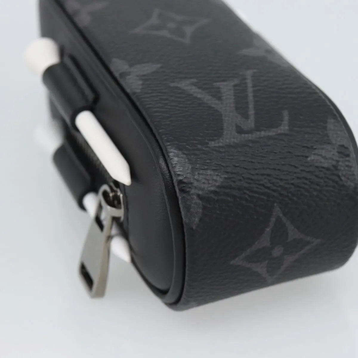 Louis Vuitton Golf Ball Case Monogram Black Canvas Clutche & Pouche Bag (Pre-Owned)