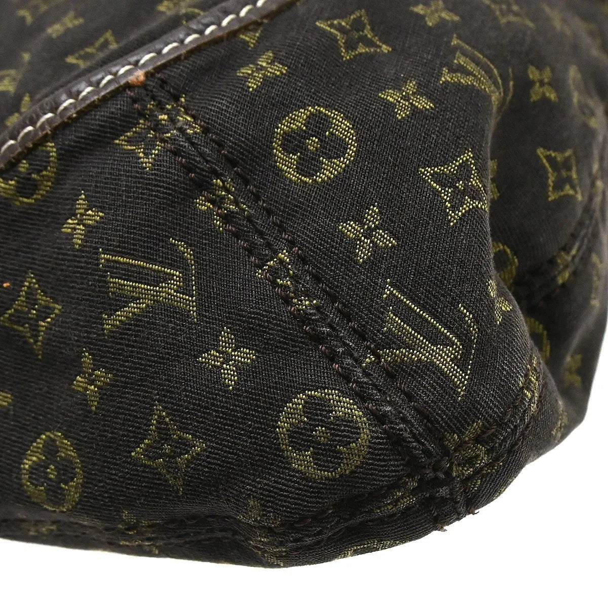 Louis Vuitton Angele Mini Lin Brown Canvas Handbag (Pre-Owned)