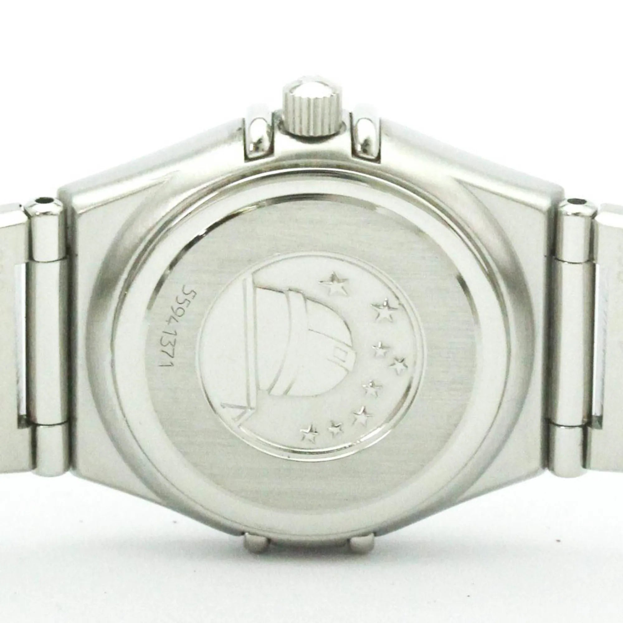 Omega Constellation Quartz Stainless Steel With Diamond Markers Watch (Pre-Owned)