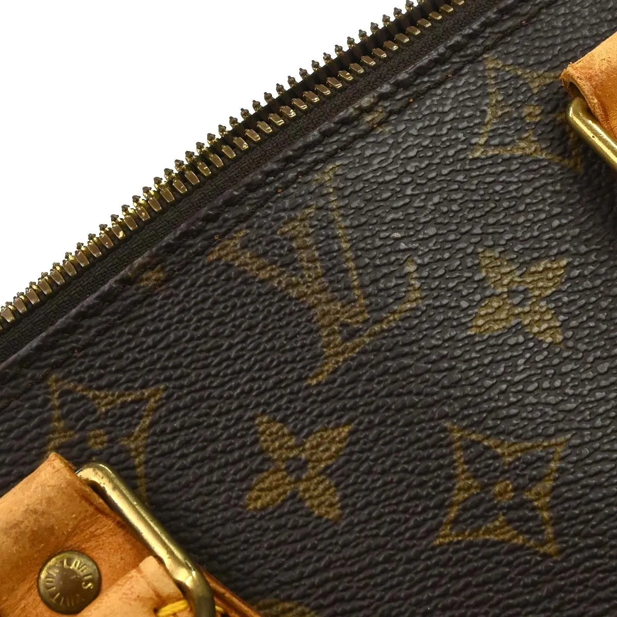Louis Vuitton Alma Monogram Canvas Brown Canvas Handbag (Pre-Owned)