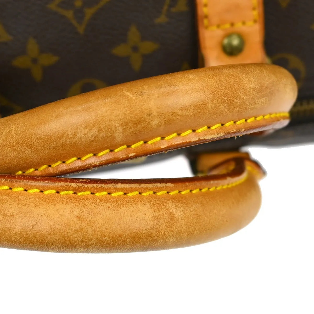 Louis Vuitton Keepall Monogram Canvas Brown Canvas Travel Bag Bag (Pre-Owned)