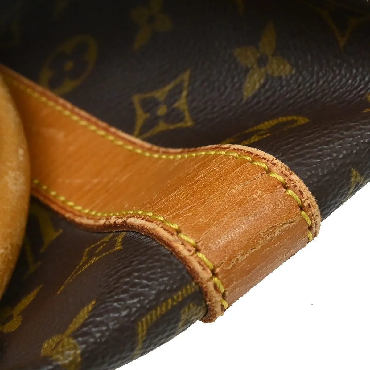 Louis Vuitton Keepall Bag Monogram Canvas Brown Canvas Travel Bag Bag (Pre-Owned)