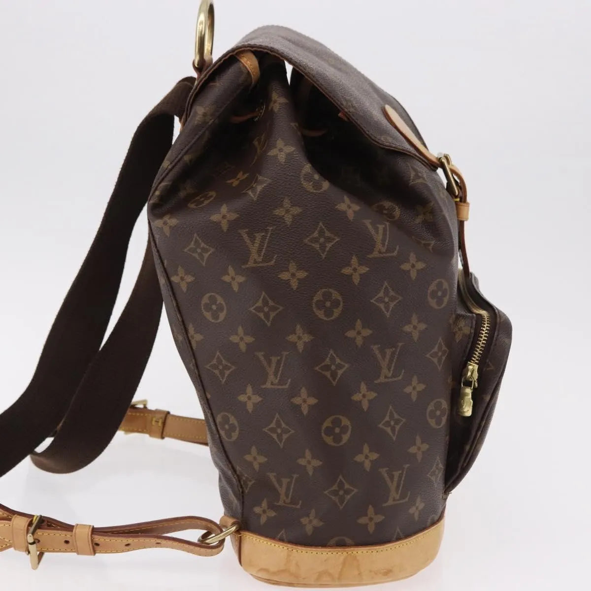 Louis Vuitton Montsouris Monogram Brown Canvas Backpack Bag (Pre-Owned)