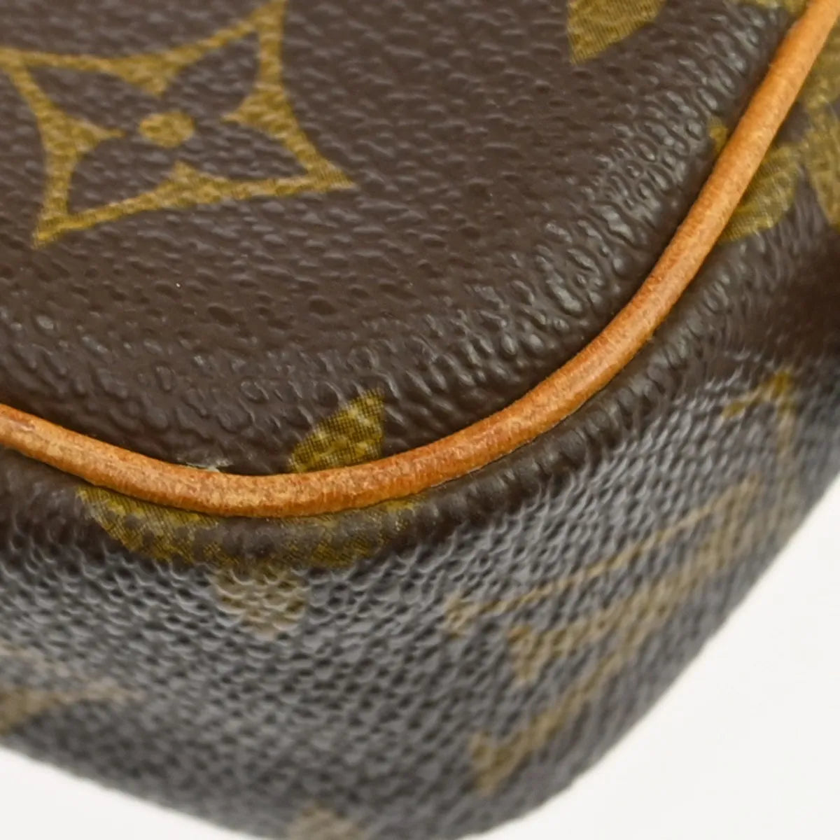 Louis Vuitton Pochette Marly Bandouliere Monogram Canvas Brown Canvas Clutche & Pouche Bag (Pre-Owned)