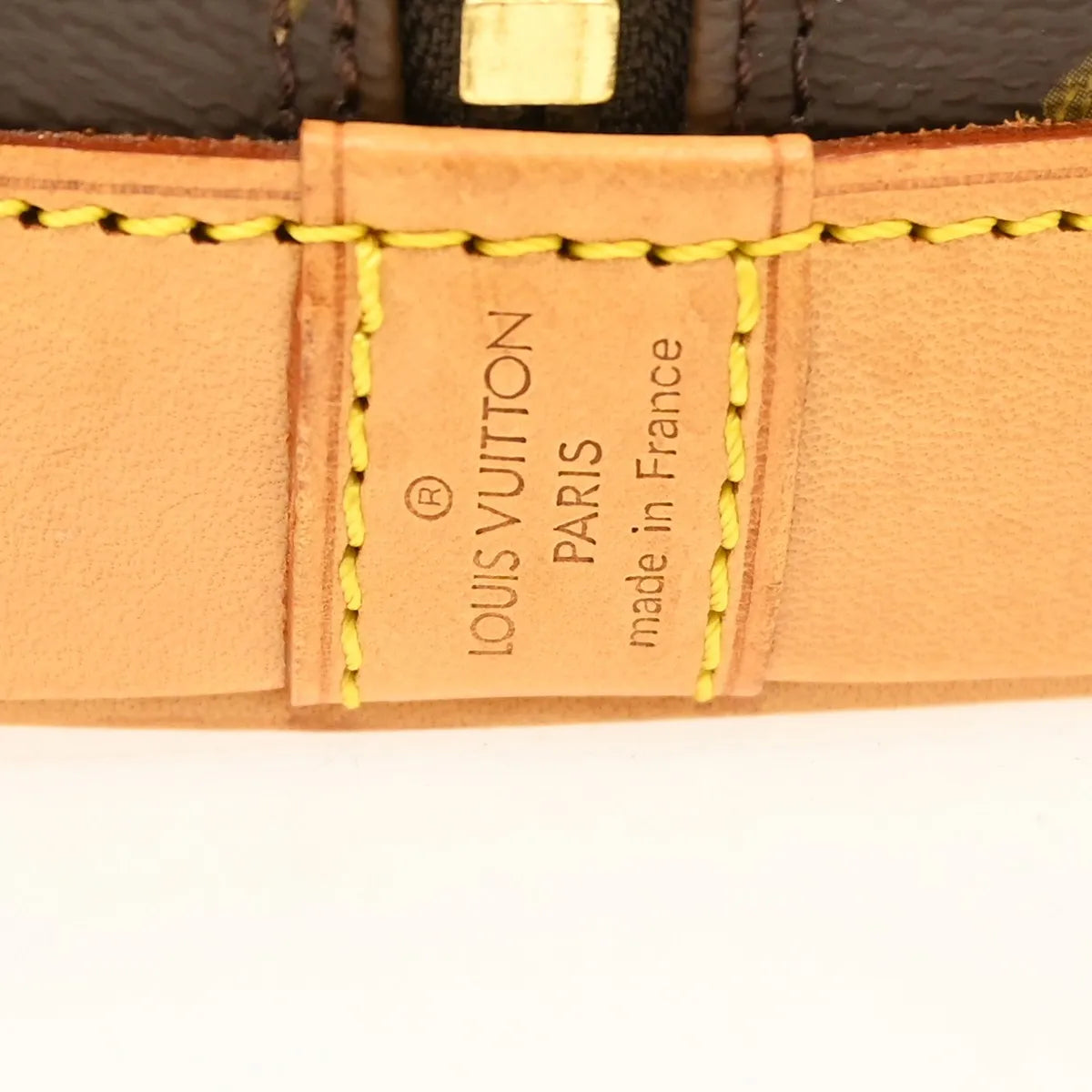 Louis Vuitton Alma Monogram Brown Canvas Handbag (Pre-Owned)
