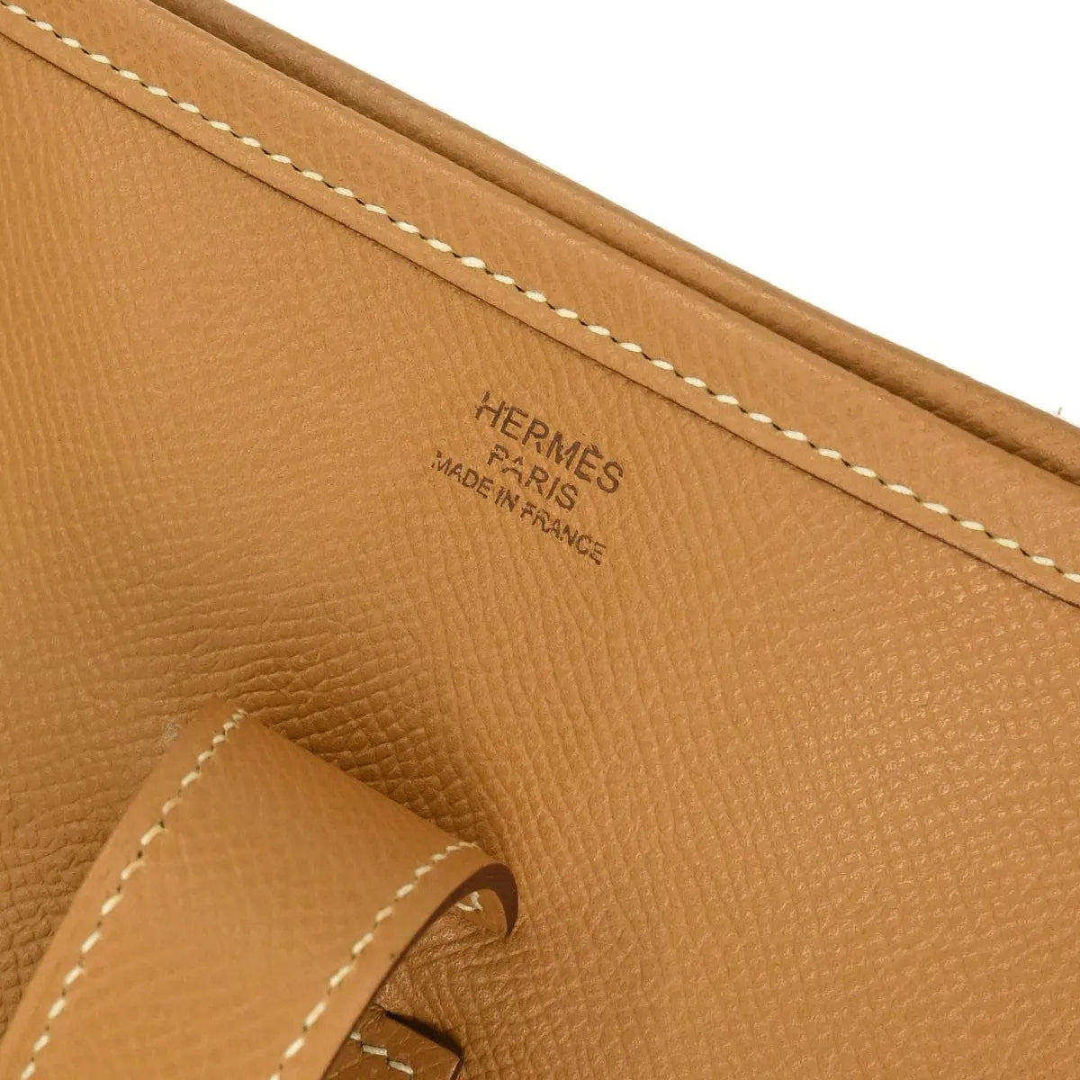 Hermes Evelyne Bag Gen Ii Epsom Brown Leather Shoulder Bag Bag (Pre-Owned)