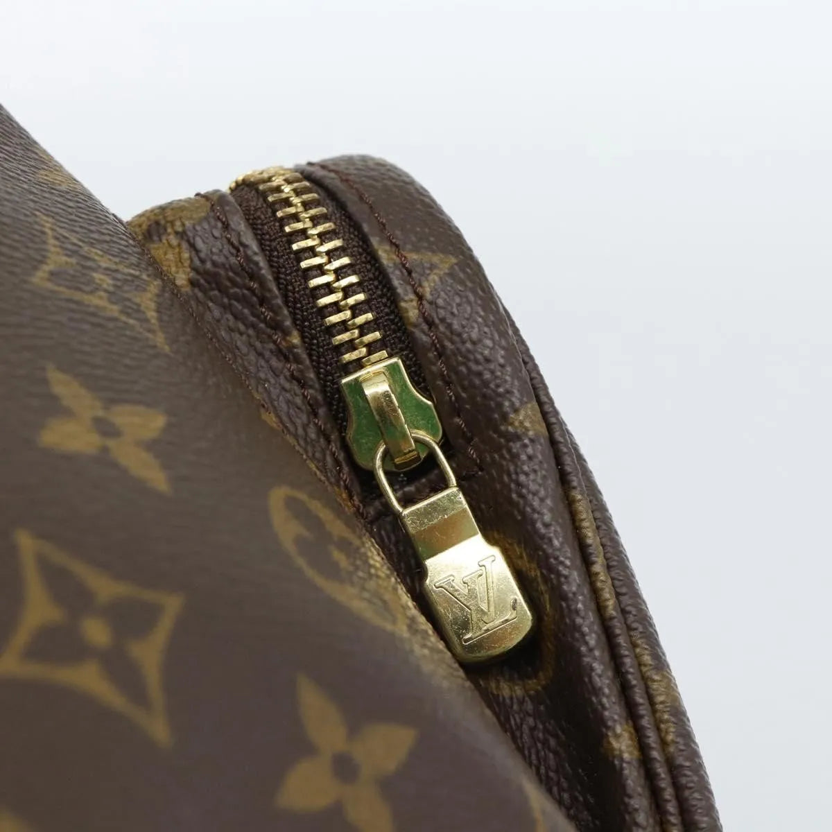Louis Vuitton Vintage Montsouris Backpack Monogram Canvas Brown Canvas Backpack Bag (Pre-Owned)
