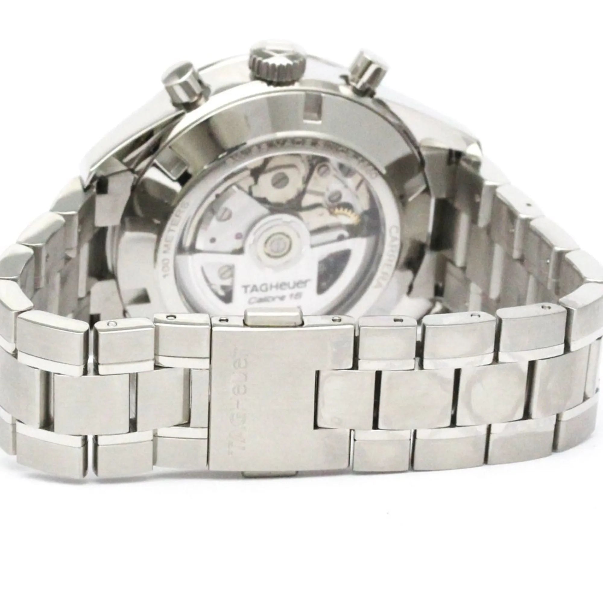 Tag Heuer Carrera Calibre 16 Chronograph Automatic Stainless Steel Watch (Pre-Owned)