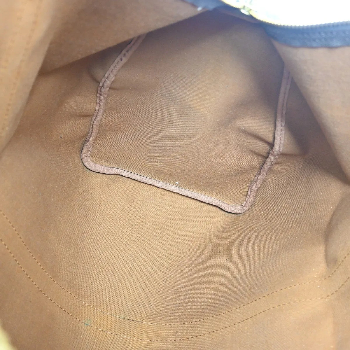 Louis Vuitton Keepall Bag Monogram Canvas Brown Canvas Travel Bag Bag (Pre-Owned)