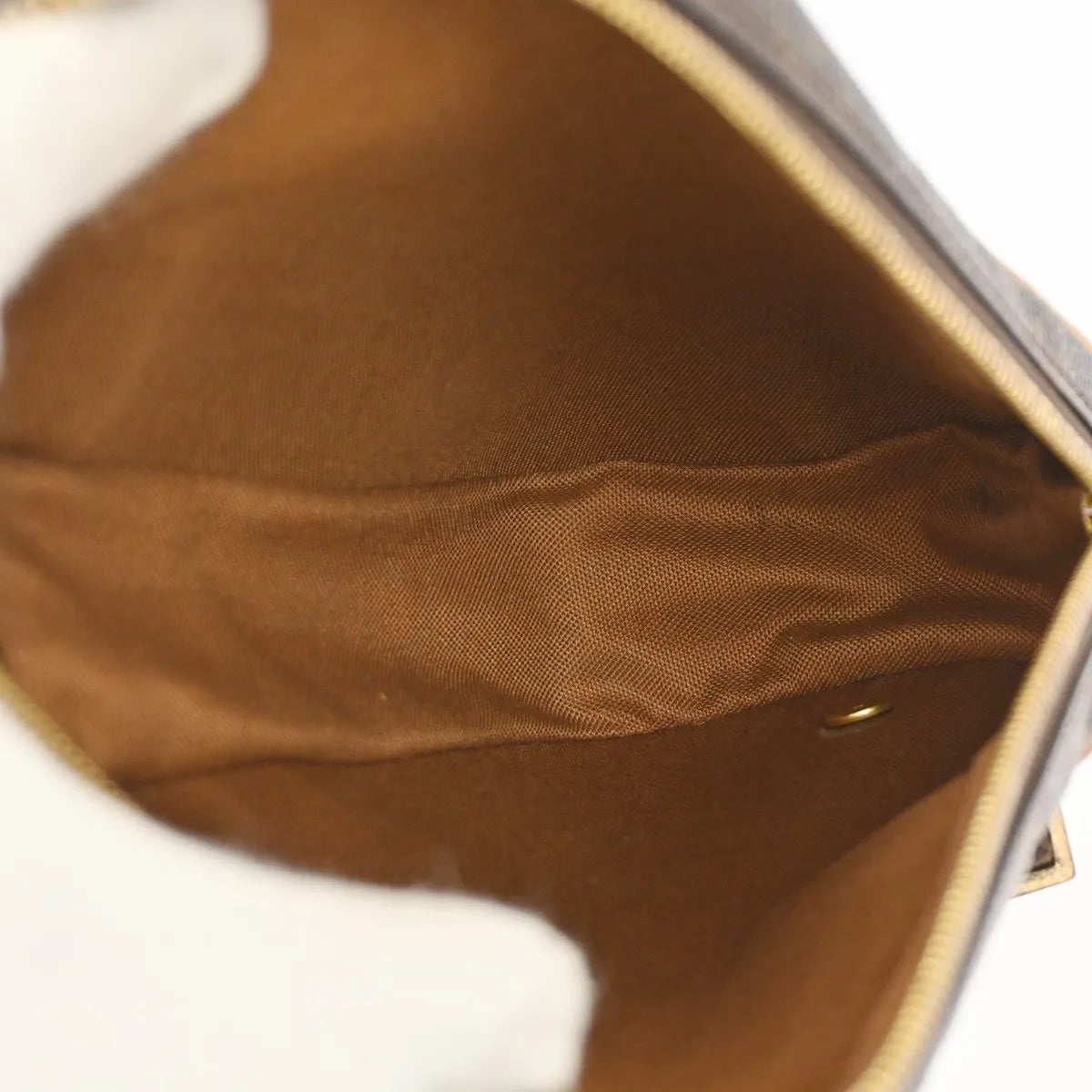 Louis Vuitton Pochette Gange Monogram Canvas Brown Canvas Clutche & Pouche Bag (Pre-Owned)