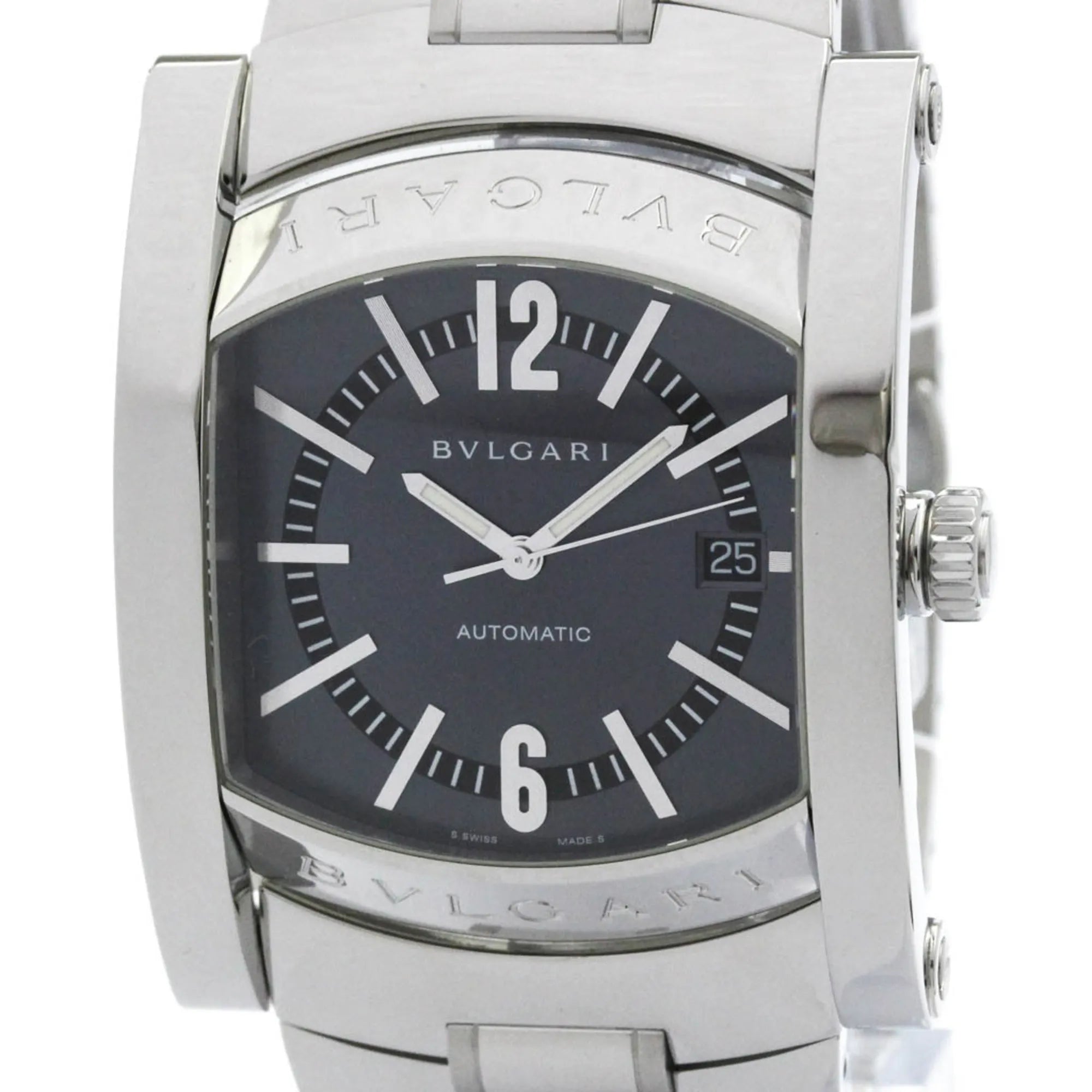 Bvlgari Assioma Chronograph Automatic Stainless Steel Watch (Pre-Owned)