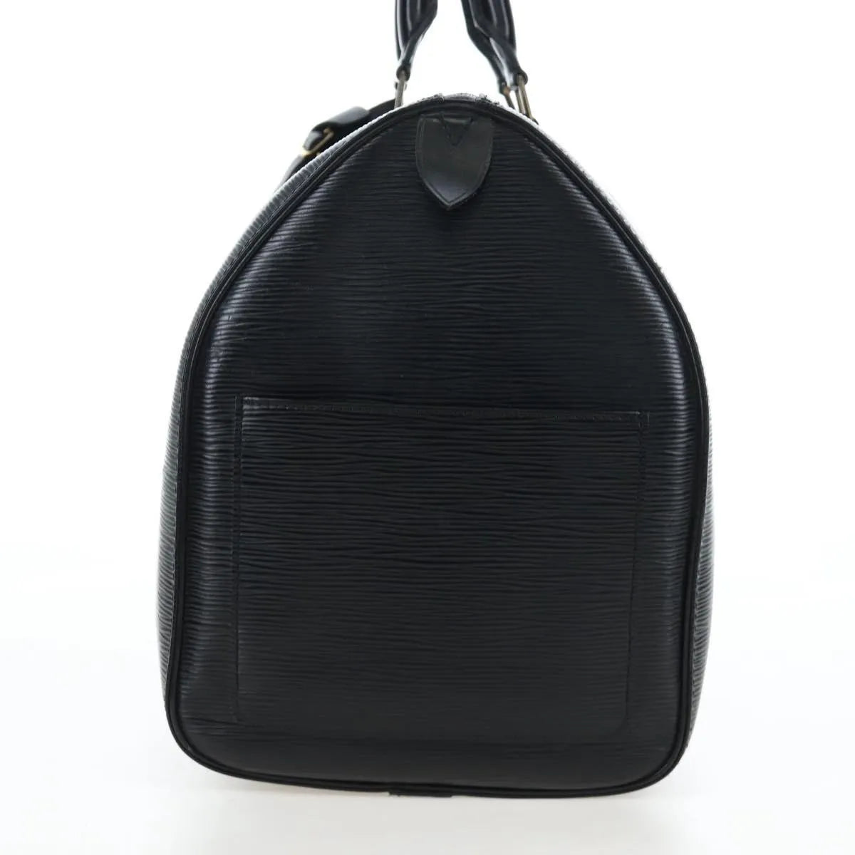 Louis Vuitton Keepall Epi Black Leather Travel Bag Bag (Pre-Owned)