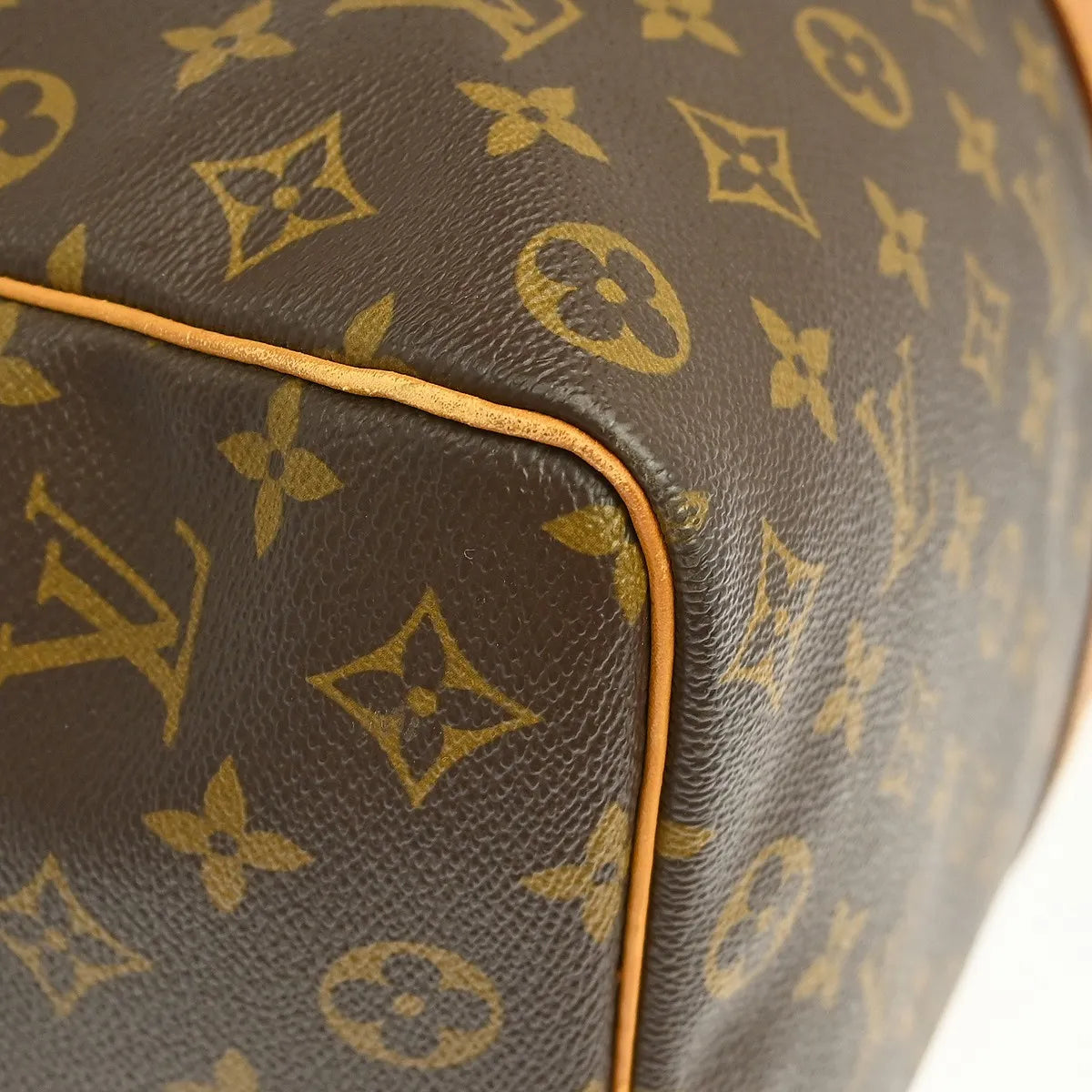 Louis Vuitton Keepall Monogram Canvas Brown Canvas Travel Bag Bag (Pre-Owned)