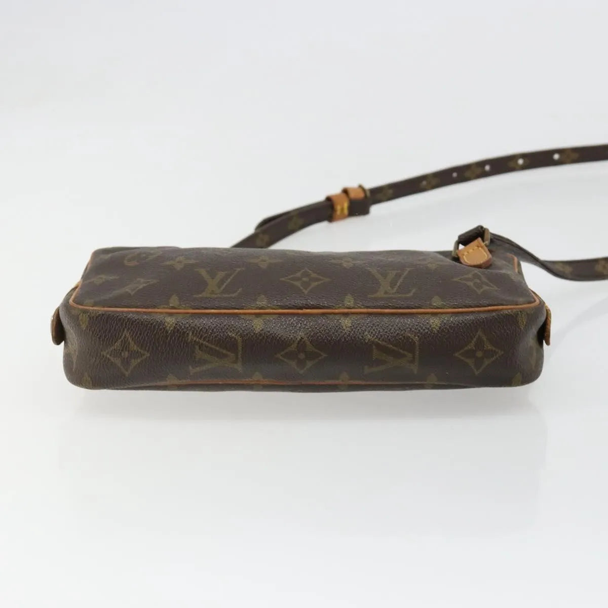 Louis Vuitton Pochette Marly Bandouliere Monogram Canvas Brown Canvas Shoulder Bag Bag (Pre-Owned)
