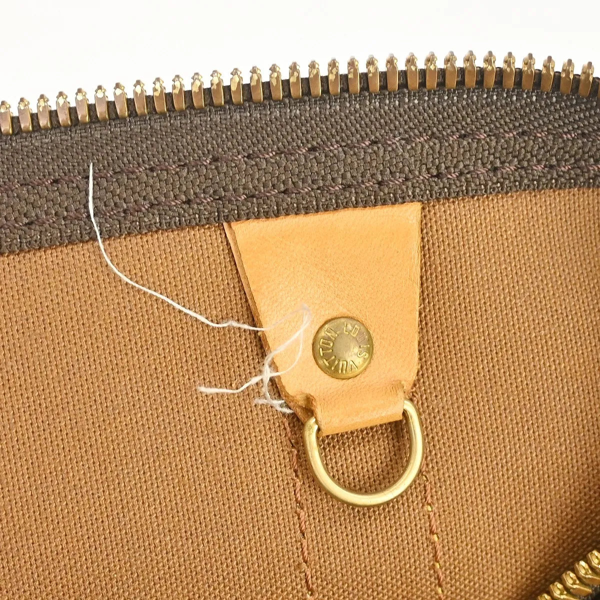 Louis Vuitton Keepall Monogram Canvas Brown Canvas Travel Bag Bag (Pre-Owned)