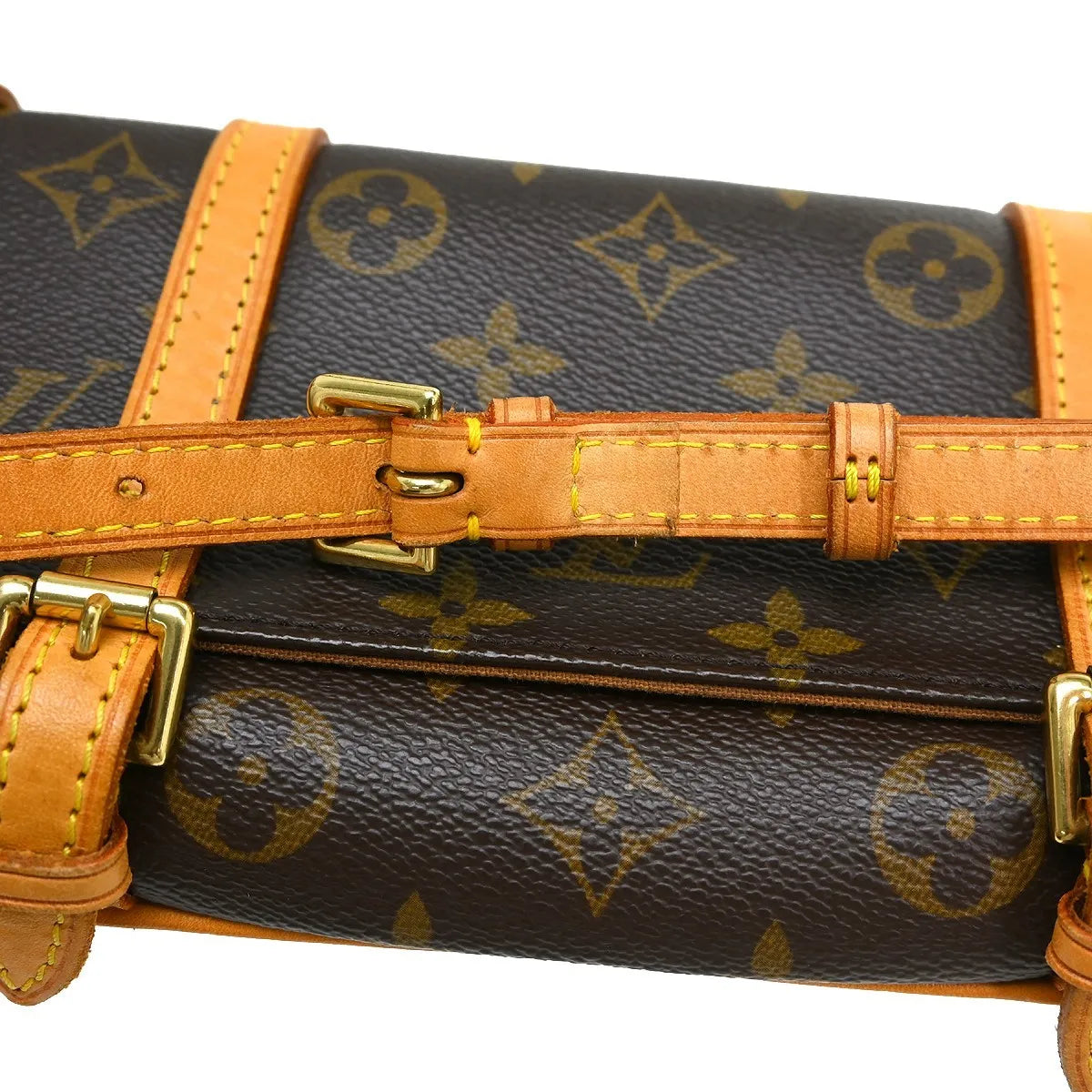 Louis Vuitton Marelle Waist Monogram Canvas Brown Canvas Clutche & Pouche Bag (Pre-Owned)