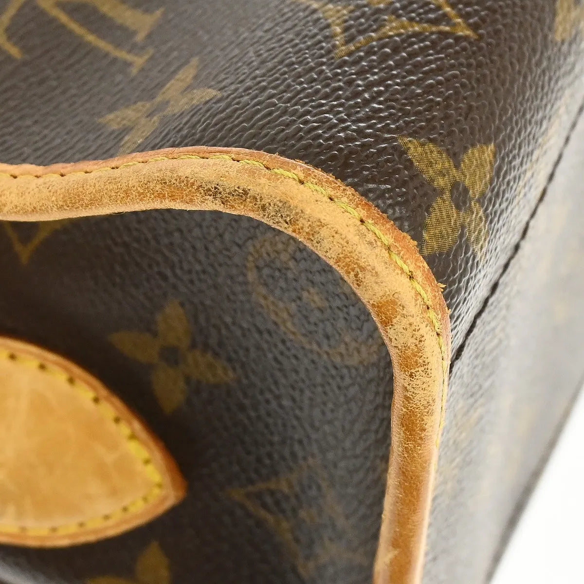 Louis Vuitton Popincourt Monogram Canvas Brown Canvas Shoulder Bag Bag (Pre-Owned)