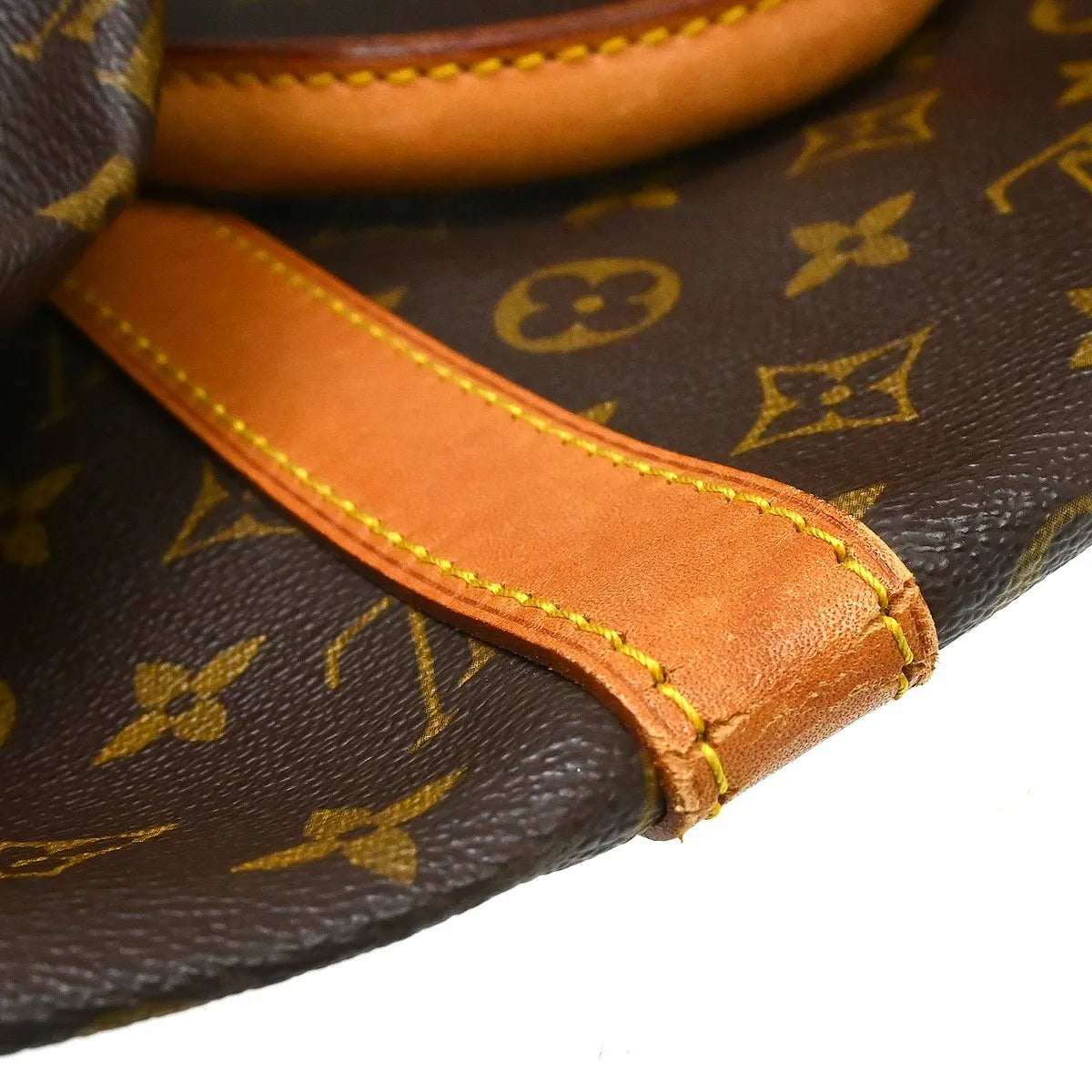 Louis Vuitton Keepall Bag Monogram Canvas Brown Canvas Travel Bag Bag (Pre-Owned)