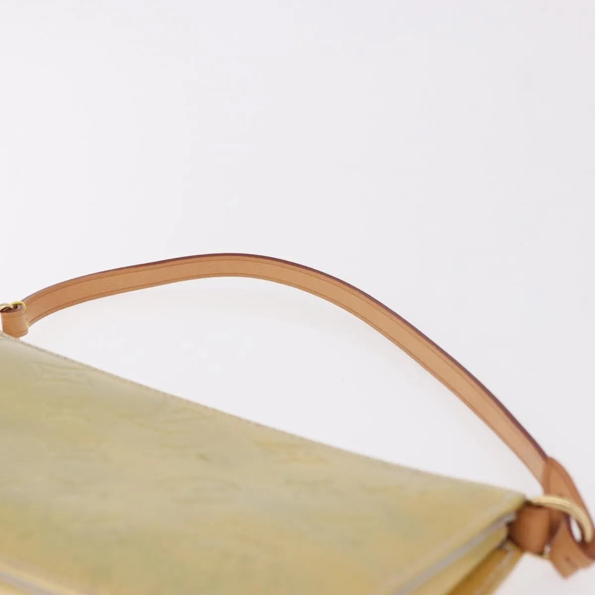 Louis Vuitton Lexington Pochette Patent Leather Gray Patent_Leather Clutche & Pouche Bag (Pre-Owned)