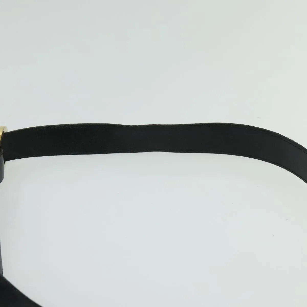 Salvatore Ferragamo Gancio Flap Hobo Leather Black Leather Shoulder Bag Bag (Pre-Owned)