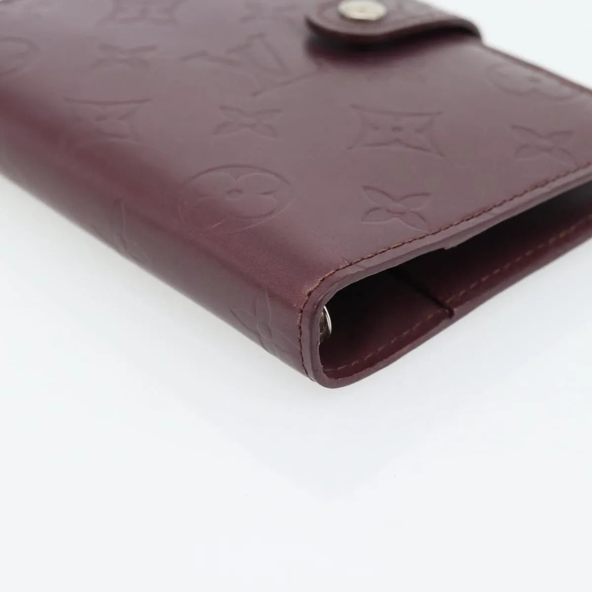Louis Vuitton Agenda Cover Monogram Canvas Purple Canvas Clutche & Pouche Bag (Pre-Owned)