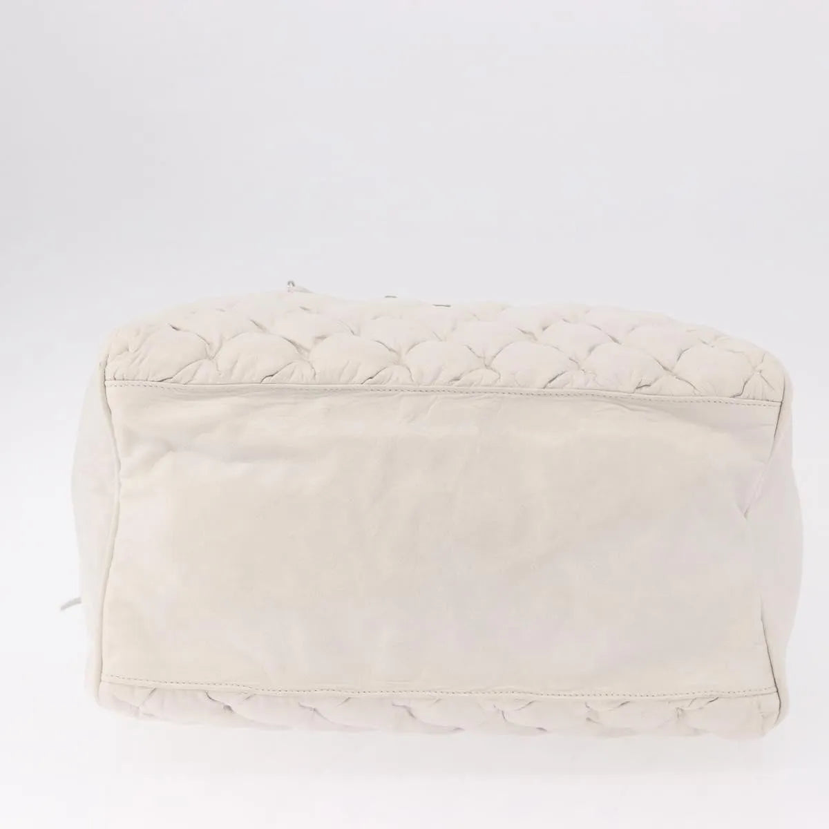 Balenciaga Matelasse Leather White Leather Handbag (Pre-Owned)