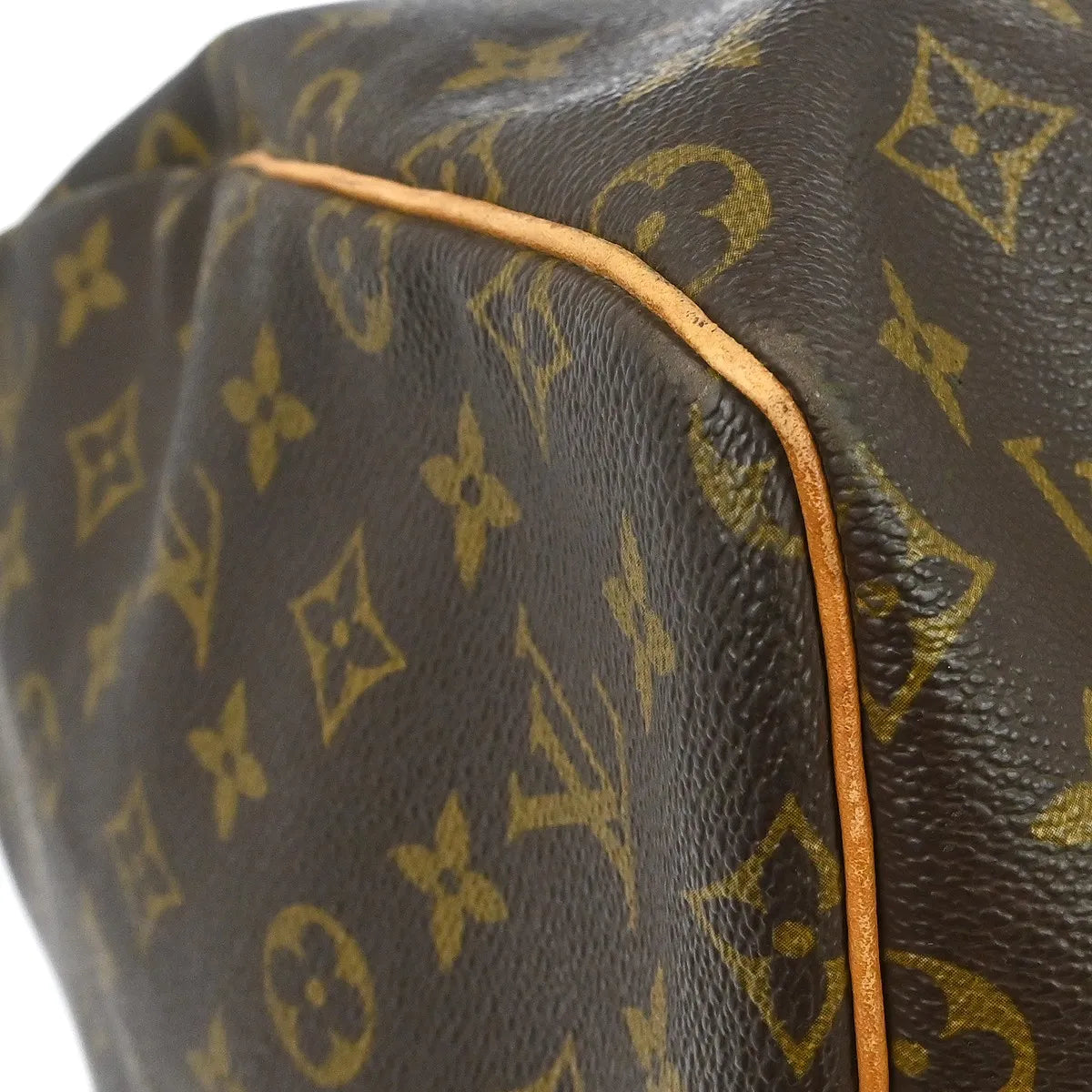 Louis Vuitton Keepall Monogram Canvas Brown Canvas Travel Bag Bag (Pre-Owned)