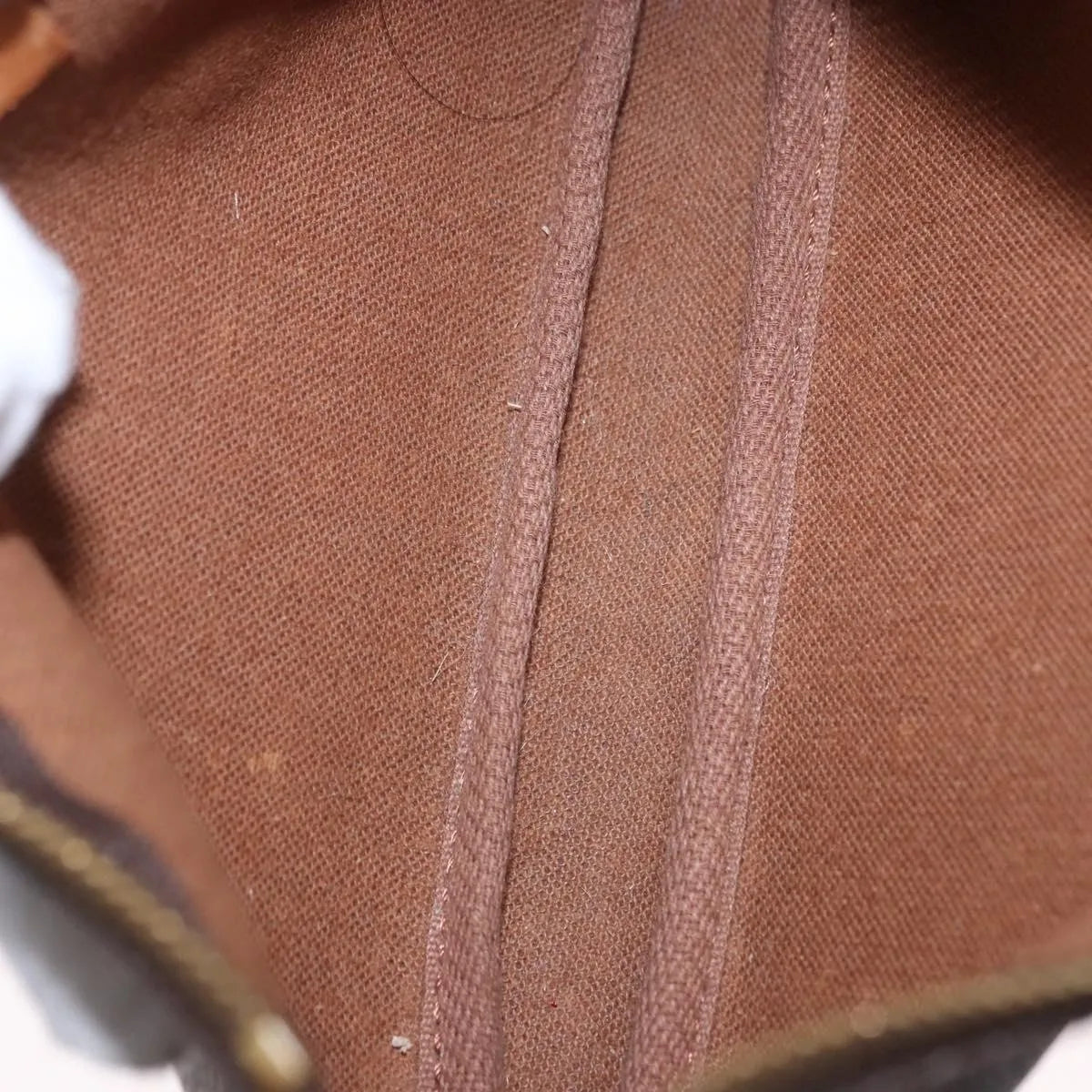 Louis Vuitton Pochette Accessoires Nm Monogram Canvas Brown Canvas Clutche & Pouche Bag (Pre-Owned)