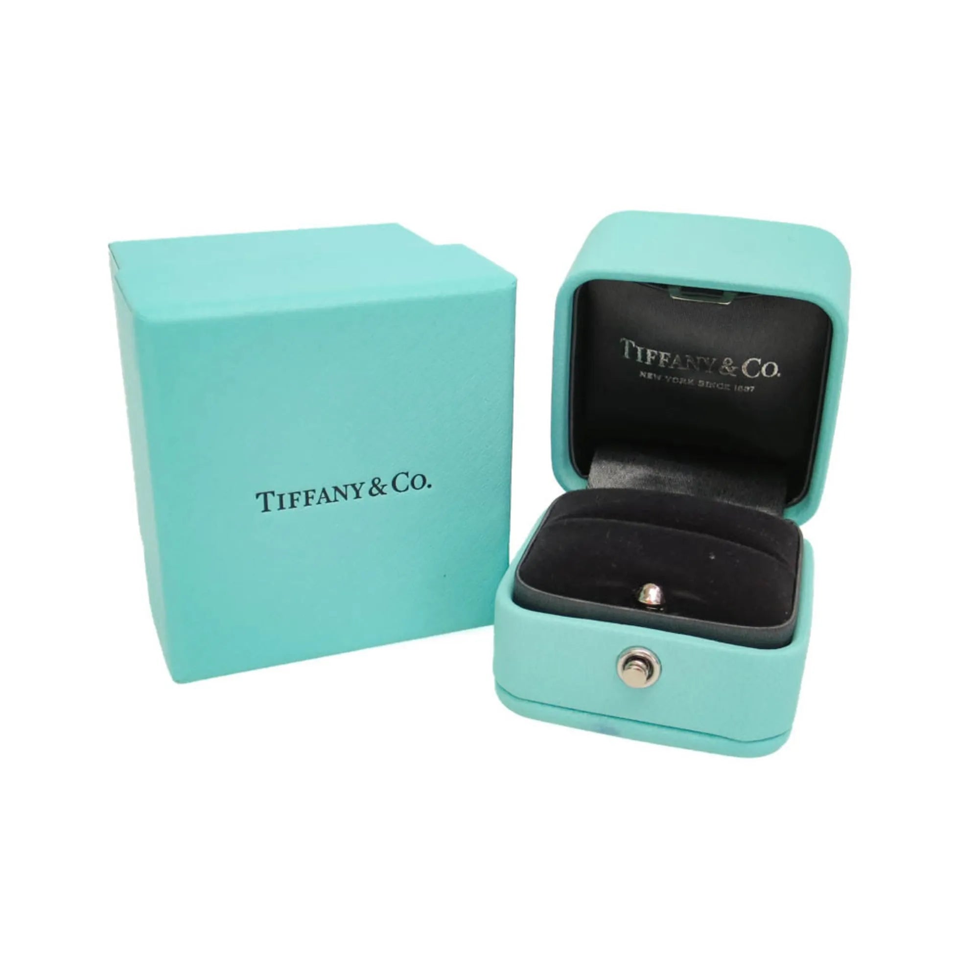 Tiffany & Co. Elsa Peretti 3 Diamond Stacking Band 18K Yellow Gold With Diamonds Gold Yellow_Gold Ring Jewelry (Pre-Owned)