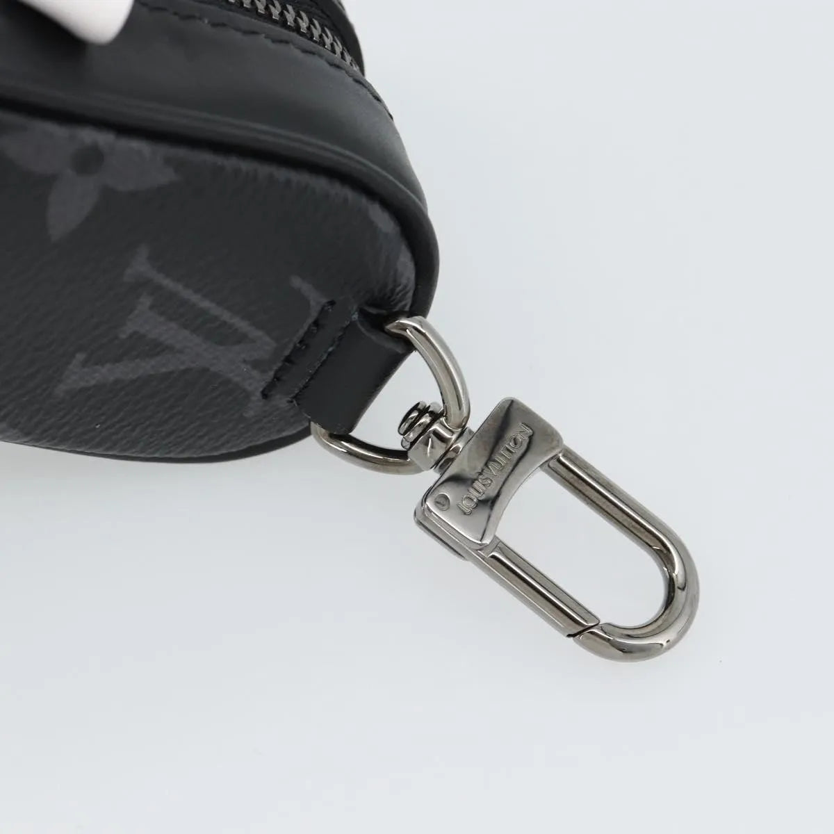 Louis Vuitton Golf Ball Case Monogram Black Canvas Clutche & Pouche Bag (Pre-Owned)