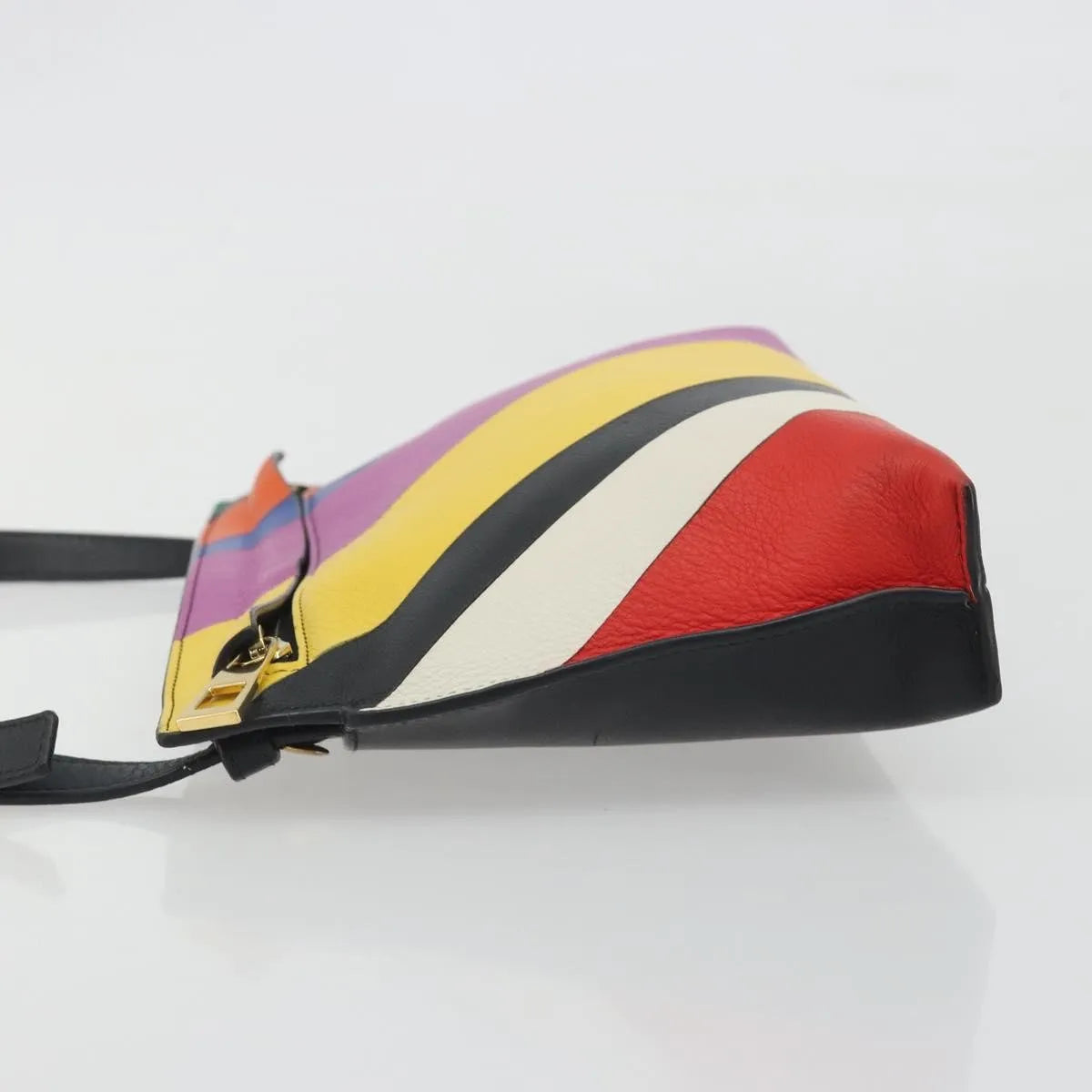 Loewe T Messenger Leather Multicolour Leather Shoulder Bag Bag (Pre-Owned)