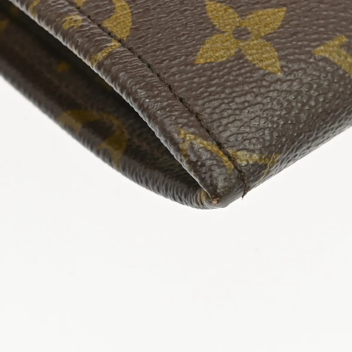 Louis Vuitton Poche Documents Monogram Canvas Brown Canvas Clutche & Pouche Bag (Pre-Owned)