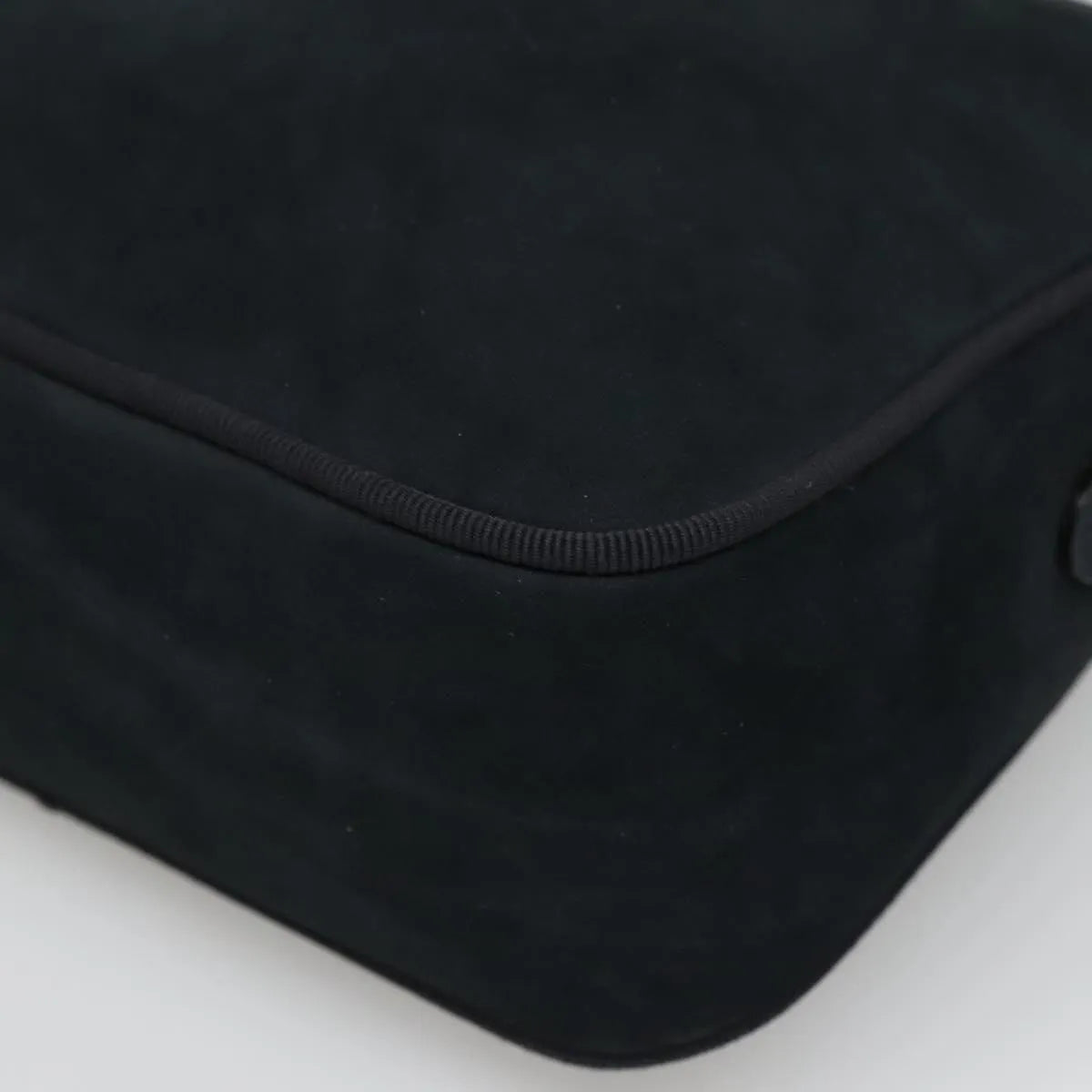 Salvatore Ferragamo Vara Bow Camera Suede Navy Suede Shoulder Bag Bag (Pre-Owned)