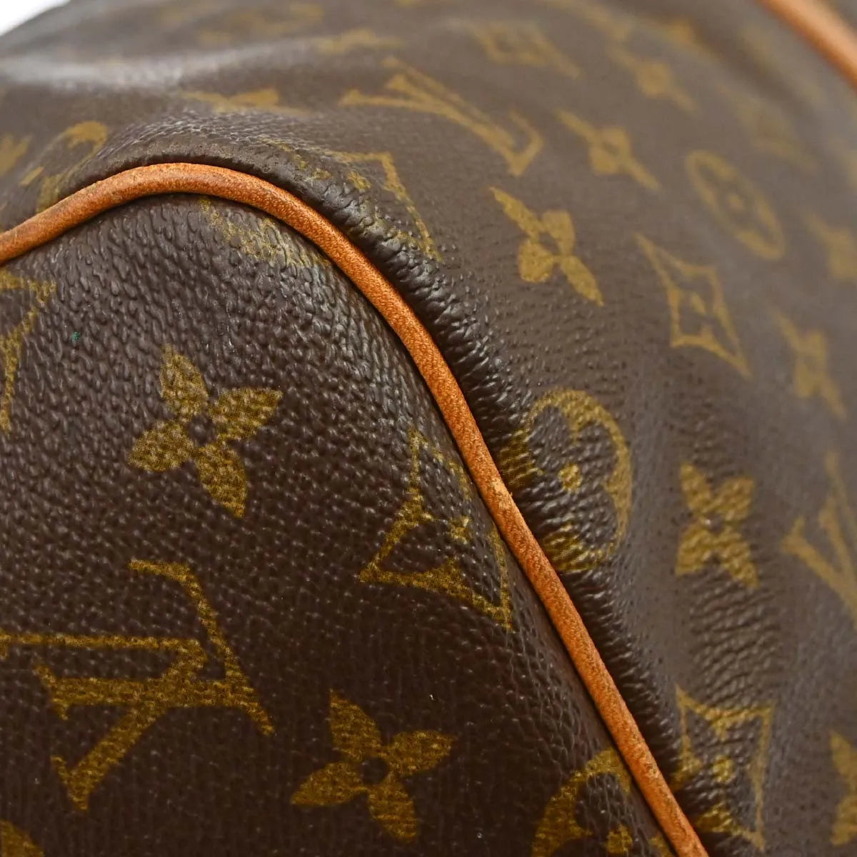Louis Vuitton Keepall Monogram Canvas Brown Canvas Travel Bag Bag (Pre-Owned)