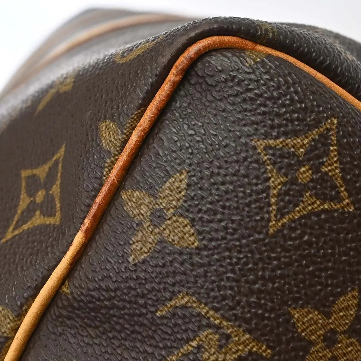 Louis Vuitton Keepall Bandouliere Monogram Canvas Brown Canvas Travel Bag Bag (Pre-Owned)