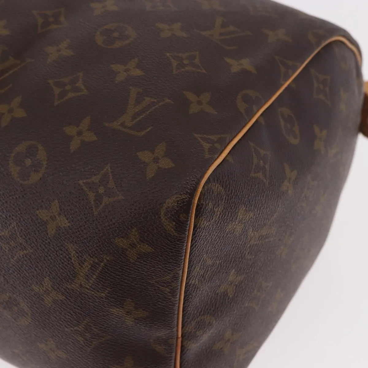 Louis Vuitton Speedy Monogram Canvas Brown Canvas Handbag (Pre-Owned)