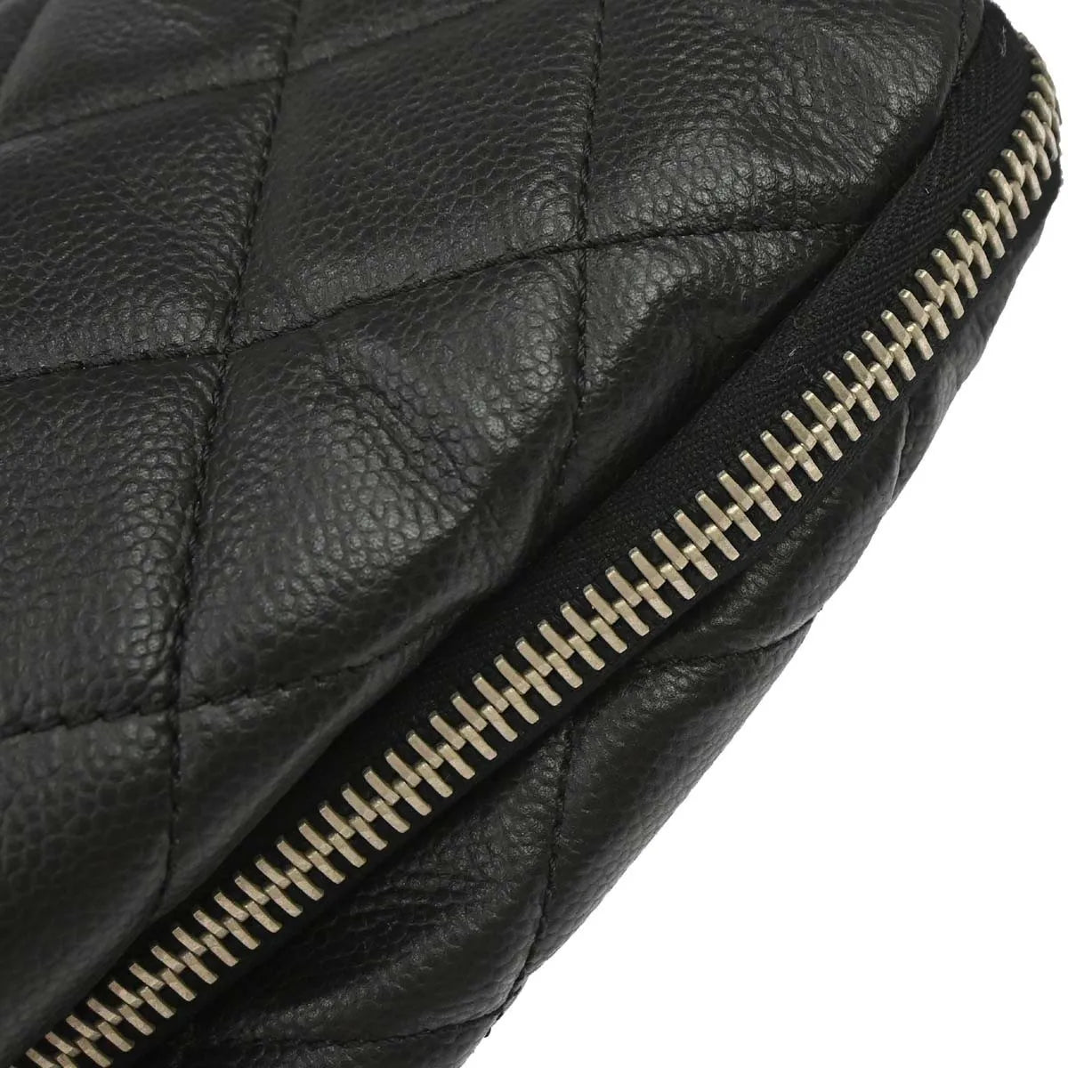 Chanel Timeless Cc Expandable Tote Quilted Caviar Black Leather Tote Bag Bag (Pre-Owned)