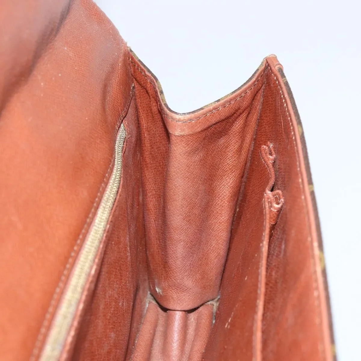 Louis Vuitton Dame Pochette Monogram Canvas Brown Canvas Clutche & Pouche Bag (Pre-Owned)