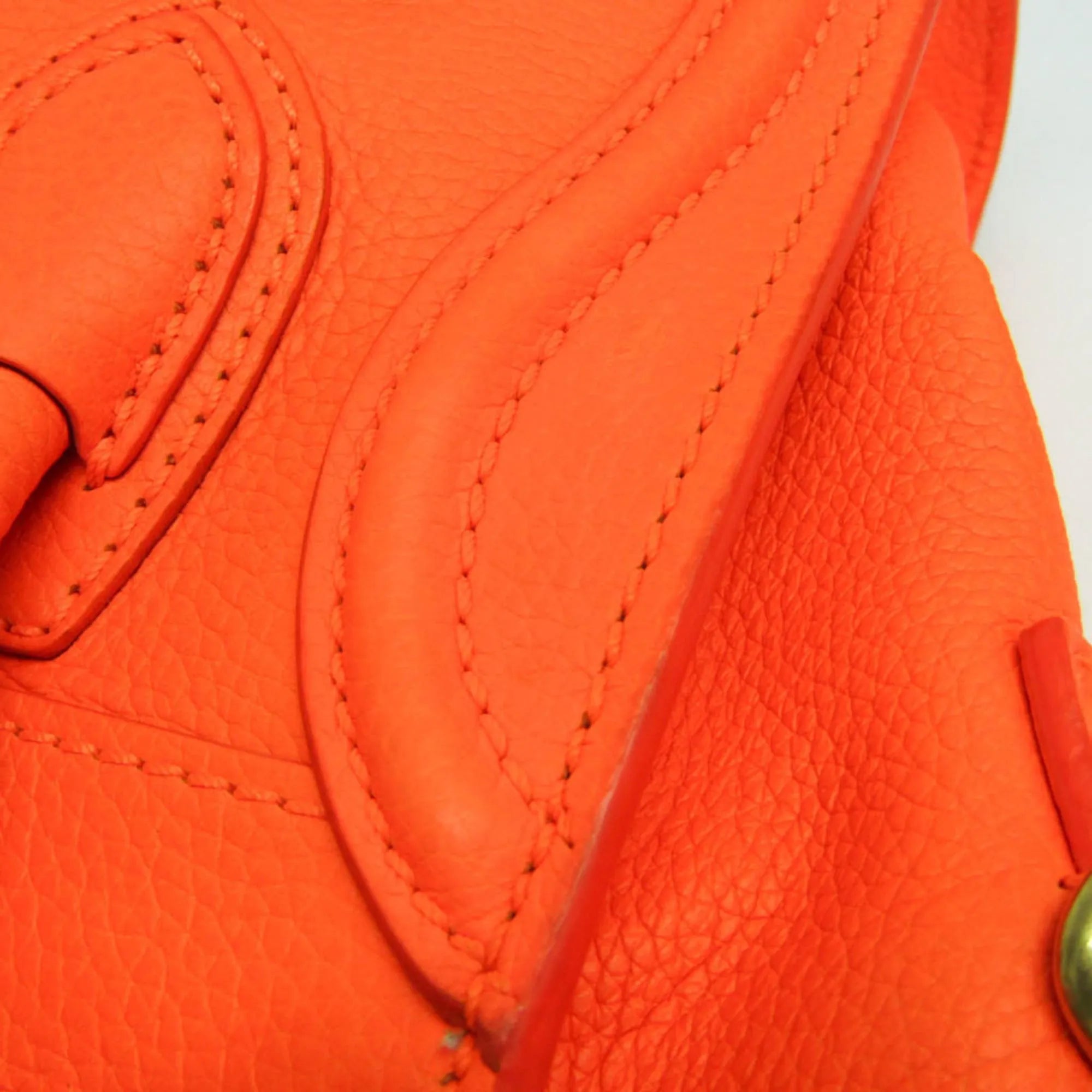 Celine Multicolor Luggage Leather Orange Leather Handbag (Pre-Owned)